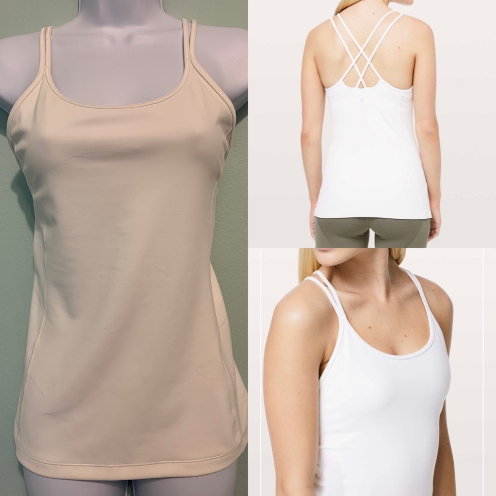 Lululemon Free To Be Tank *Nulu color White